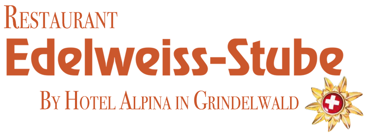 Restaurant Edelweiss-Stube im Hotel Alpina in Grindelwald